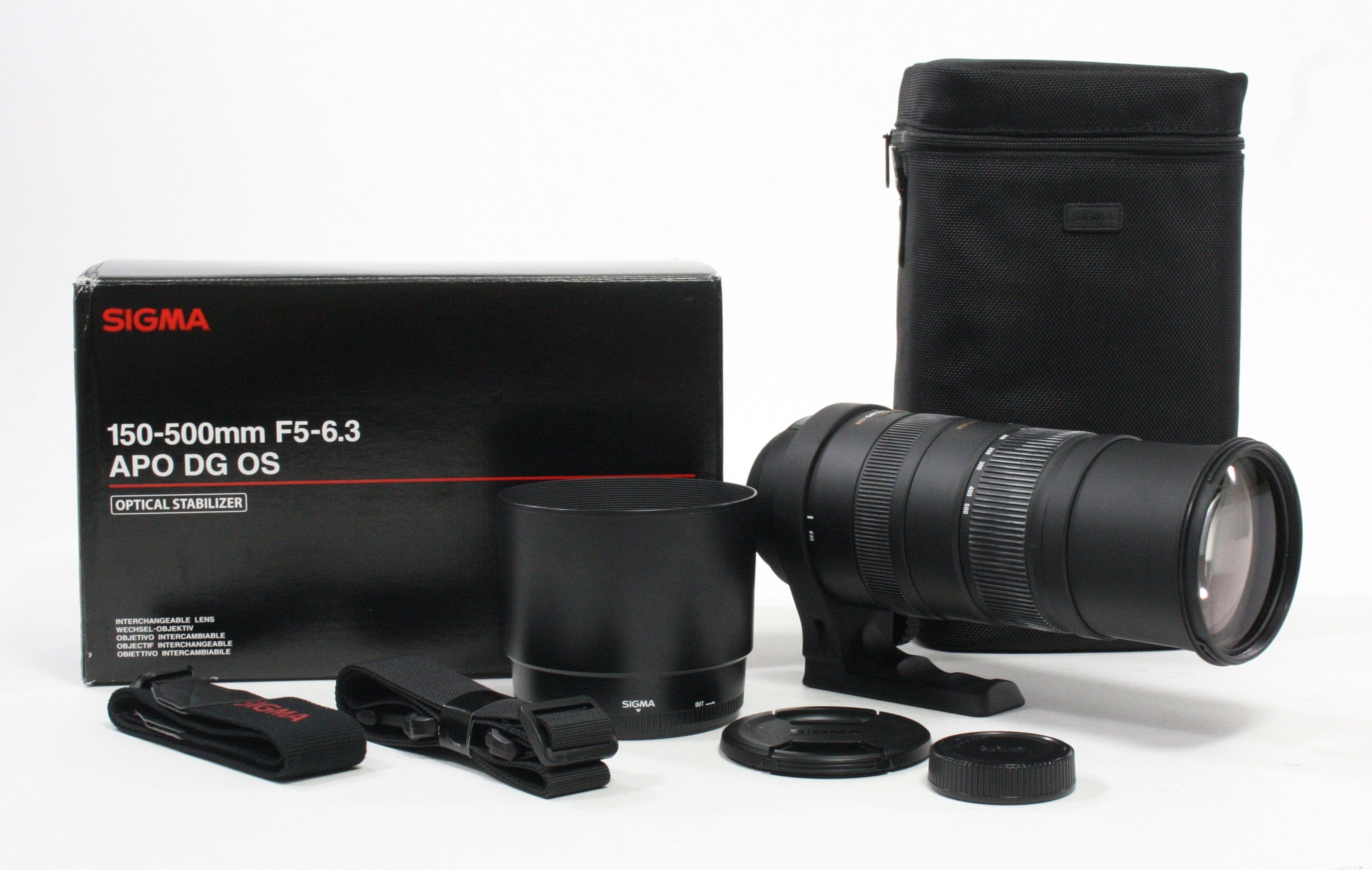 Sigma 150-500mm f/5-6.3 AP HSM OS DG for Nikon AF – Camera Exchange