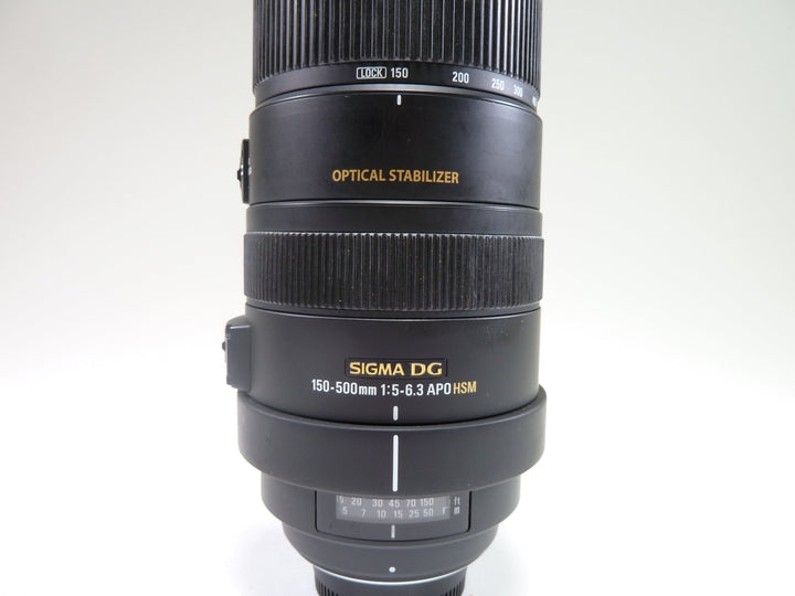 Sigma 150-500MM f5-6.3 APO HSM for Nikon AF Lenses Small Format - Nikon AF Mount Lenses - Nikon AF Full Frame Lenses Sigma 13598565