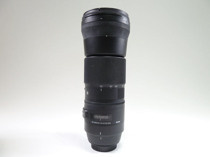 Sigma 150-600mm f/5-6.3 DG C for Canon EF Lenses Small Format - Canon EOS Mount Lenses - Canon EF Full Frame Lenses Sigma 54503610