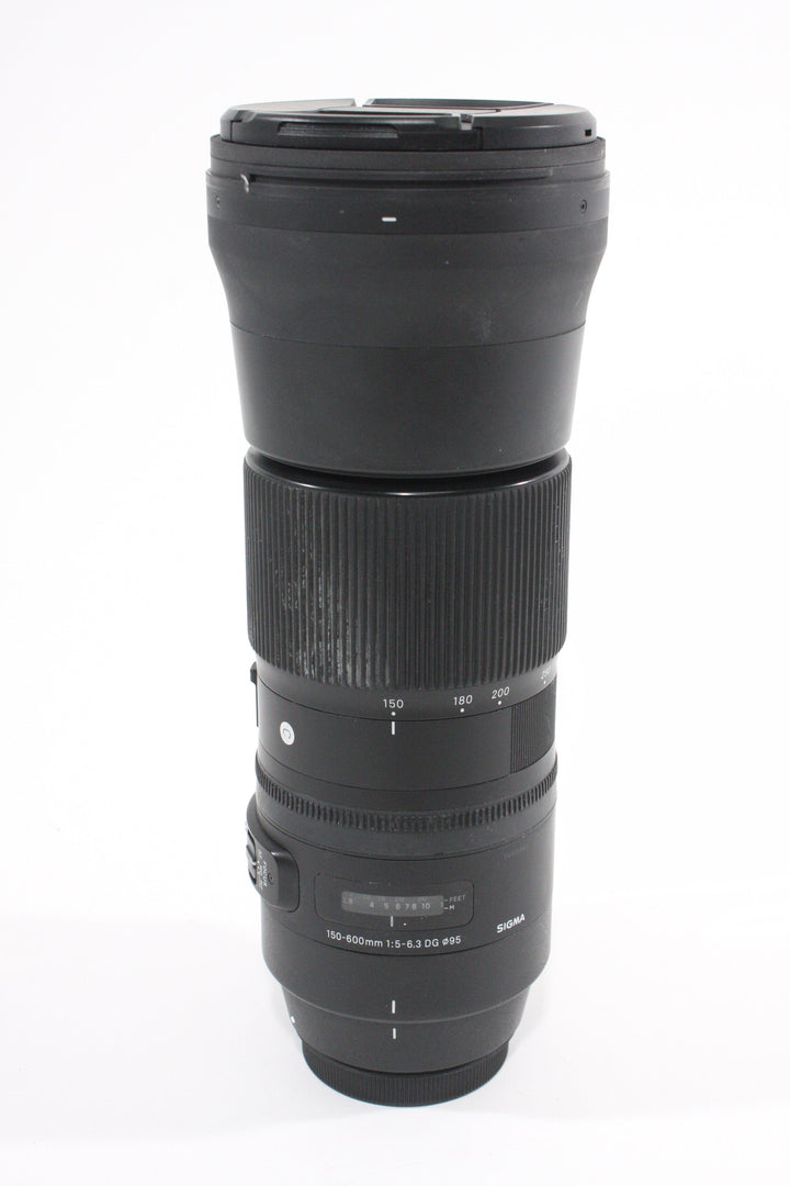 Sigma 150-600mm F5-6.3 DG for Canon EF Lenses Small Format - Canon EOS Mount Lenses - Canon EF Full Frame Lenses Sigma 54405546