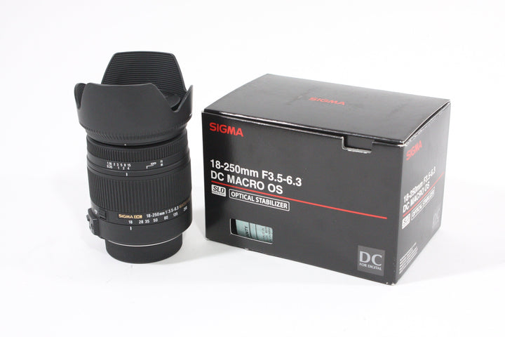 Sigma 18-250mm F3.5-6.3 DC Macro OS HSM Lens Nikon AF Mount Lenses Small Format - Nikon AF Mount Lenses - Nikon AF Full Frame Lenses Sigma 15721781