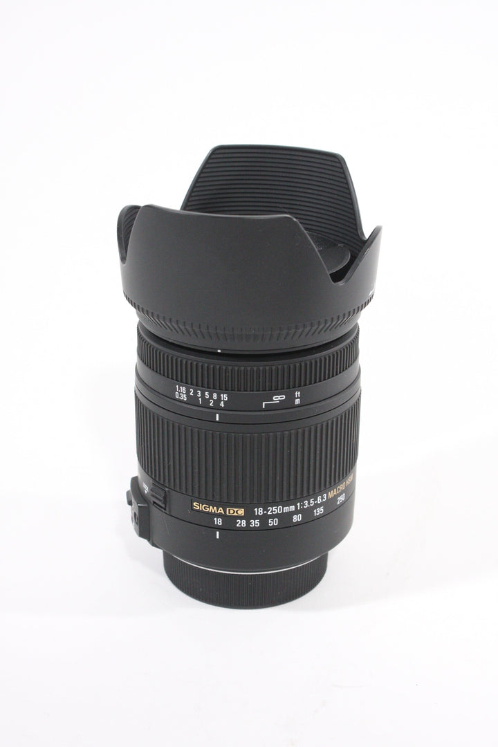 Sigma 18-250mm F3.5-6.3 DC Macro OS HSM Lens Nikon AF Mount Lenses Small Format - Nikon AF Mount Lenses - Nikon AF Full Frame Lenses Sigma 15721781