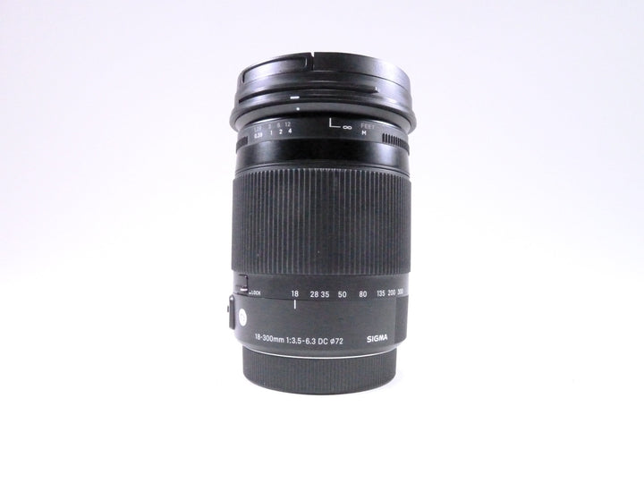 Sigma 18-300mm f/3.5-6.3 Contemporary DC MAcro OSHSM Lens for Canon EF Mount Lenses Small Format - Canon EOS Mount Lenses - Canon EF Full Frame Lenses Sigma 0715231110