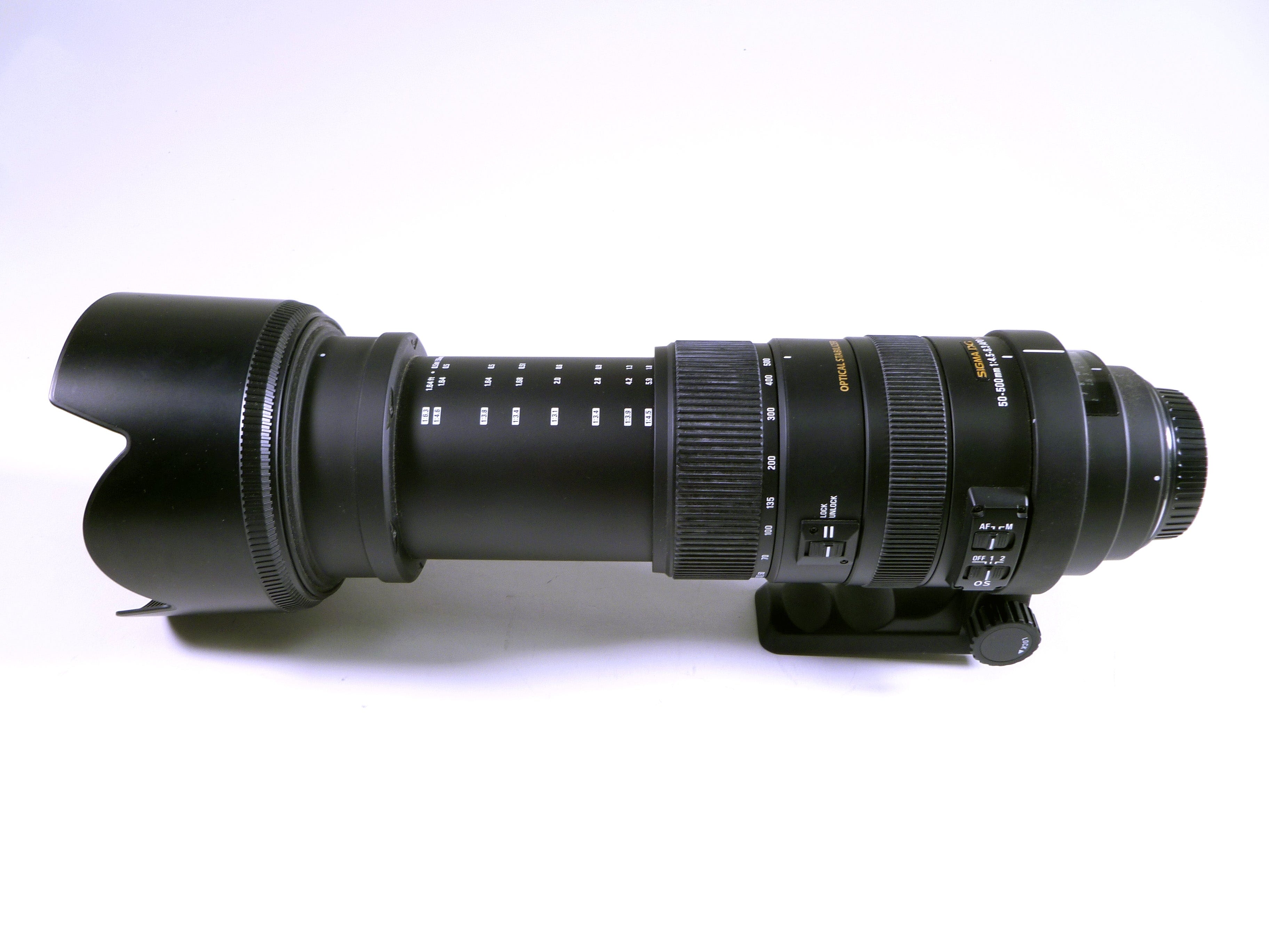 SIGMA 50-500mm 1:4-6.3 APO DG HSM SIGMA APO 50-500mm 4.5-6.3 DG