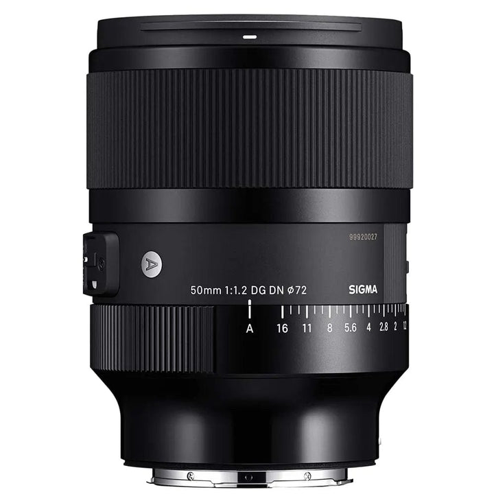 Sigma 50mm f/1.2 DG DN Art Lens for Sony E Lenses Small Format - Sony E and FE Mount Lenses - Sigma E and FE Mount Lenses New Sigma SIGMA316965