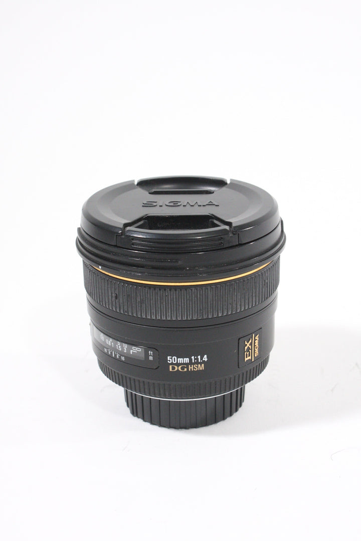 Sigma 50mm F1.4 DG HSM EX for Nikon F Lenses Small Format - Nikon AF Mount Lenses - Nikon AF Full Frame Lenses Sigma 13542437