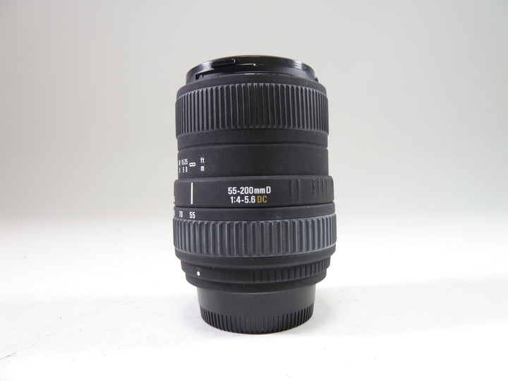 Sigma 55-200mm f/4-5.6 for Nikon AF Lenses Small Format - Nikon AF Mount Lenses - Nikon AF Full Frame Lenses Sigma 2004893