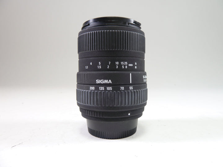 Sigma 55-200mm f/4-5.6 for Nikon AF Lenses Small Format - Nikon AF Mount Lenses - Nikon AF Full Frame Lenses Sigma 2004893