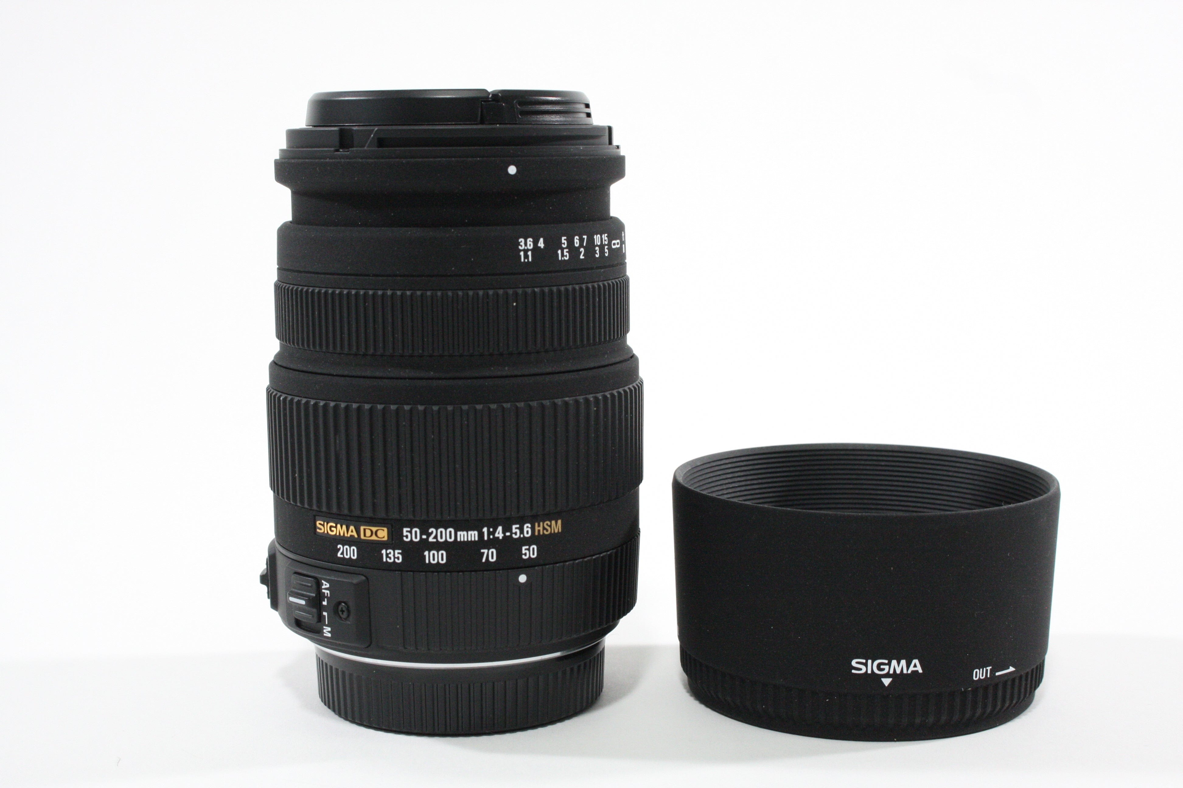 Sigma DC 50-200mm f/4-5.6 DC OS HSM for PK – Camera Exchange