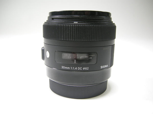 Sigma DC ART 30mm f1.4 Canon EF Mt. Lenses Small Format - Canon EOS Mount Lenses Sigma 50040059