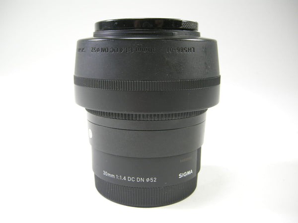 Sigma DC DC 30mm f1.4 Wide Angle Sony E Mt. lens Lenses Small Format - Sony E and FE Mount Lenses - Sigma E and FE Mount Lenses New Sigma 54592532