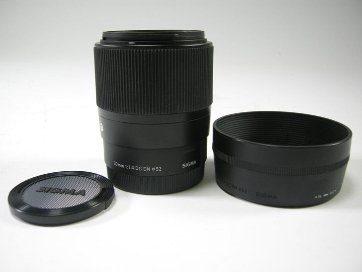 Sigma DC DC 30mm f1.4 Wide Angle Sony E Mt. lens Lenses Small Format - Sony E and FE Mount Lenses - Sigma E and FE Mount Lenses New Sigma 54592532