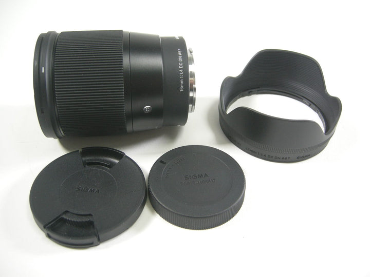 Sigma DC DN 16mm f1.4 Contemporary Wide Angle Sony E Lenses Small Format - Sony E and FE Mount Lenses - Sigma E and FE Mount Lenses New Sigma 55948793