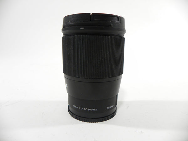 Sigma DC DN 16mm f1.4 Sony E Mount Lenses Small Format - Sony E and FE Mount Lenses - Sigma E and FE Mount Lenses New Sigma 53138237