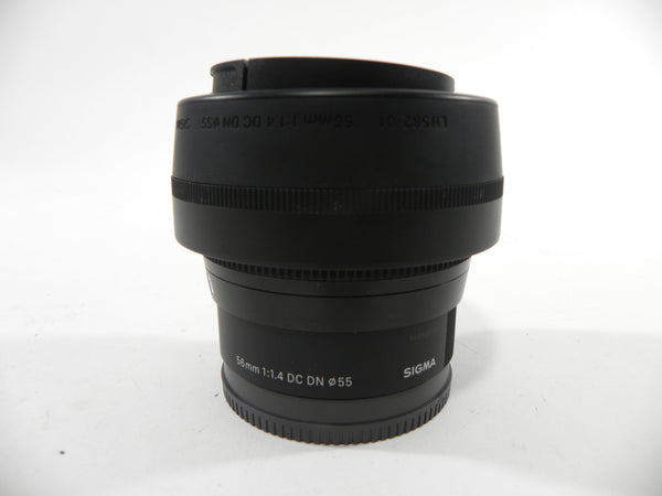 Sigma DC DN 56mm f1.4 Sony E Mount lens Lenses Small Format - Sony E and FE Mount Lenses - Sigma E and FE Mount Lenses New Sigma 54956680