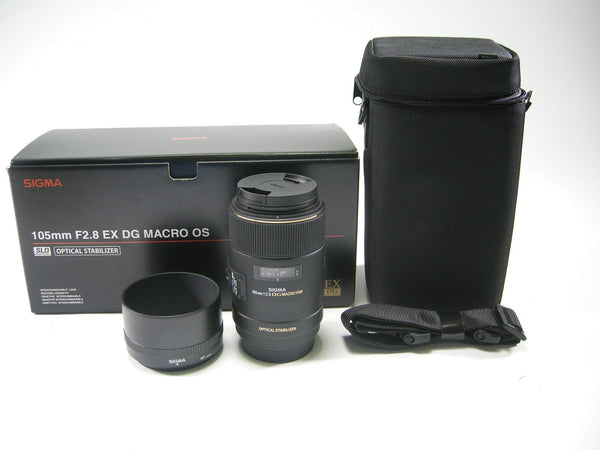 Sigma DG EX Macro HSM OS 105mm f2.8 Canon AF Lenses Small Format - Canon EOS Mount Lenses Sigma 16319374