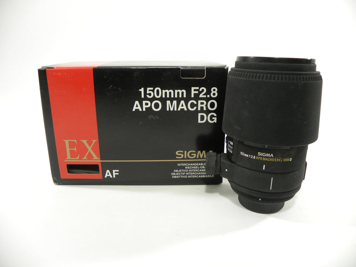 Sigma DG HSM D APO Macro 150mm f2.8 Nikon AF Mount Lenses Small Format - Nikon AF Mount Lenses - Nikon AF Full Frame Lenses - Sigma Nikon FX Mount Lenses New Sigma 2002234