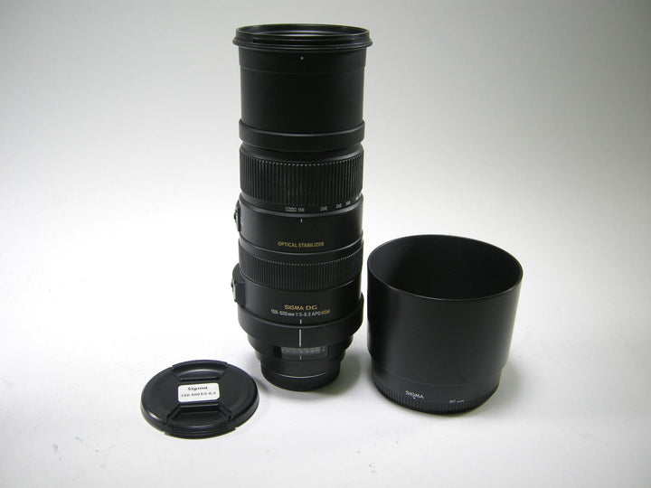 Sigma DG HSM OS 150-500mm f5-6.3 APO Canon EF Mount – Camera Exchange