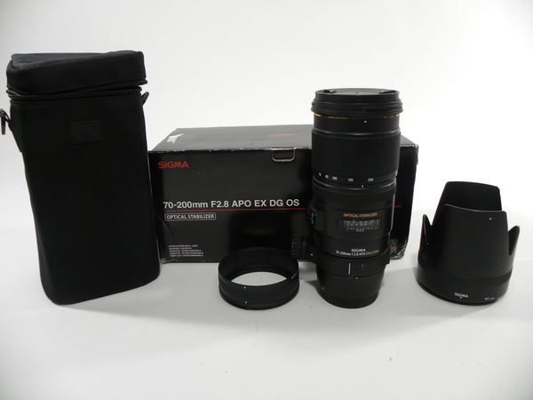 Sigma ED DG HSM 70-200mm f2.8 APO Canon EF Mount Lenses Small Format - Canon EOS Mount Lenses - Canon EF Full Frame Lenses - Sigma EF Mount Lenses New Sigma 15234630