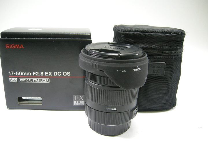 Sigma EX DC OS 17-50mm f2.8 Canon AF Mount (parts or Repair) Lenses Small Format - Canon EOS Mount Lenses Sigma 16309503