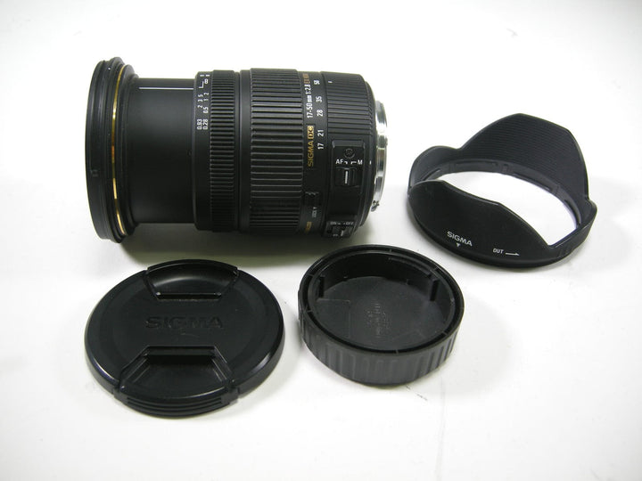 Sigma EX DC OS 17-50mm f2.8 Canon AF Mount (parts or Repair) Lenses Small Format - Canon EOS Mount Lenses Sigma 16309503