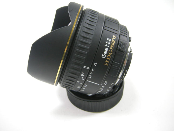 Sigma EX DG Fisheye 15mm f2.8 Nikon AiS Mt. Lenses Small Format - Nikon F Mount Lenses Manual Focus Sigma 14526840