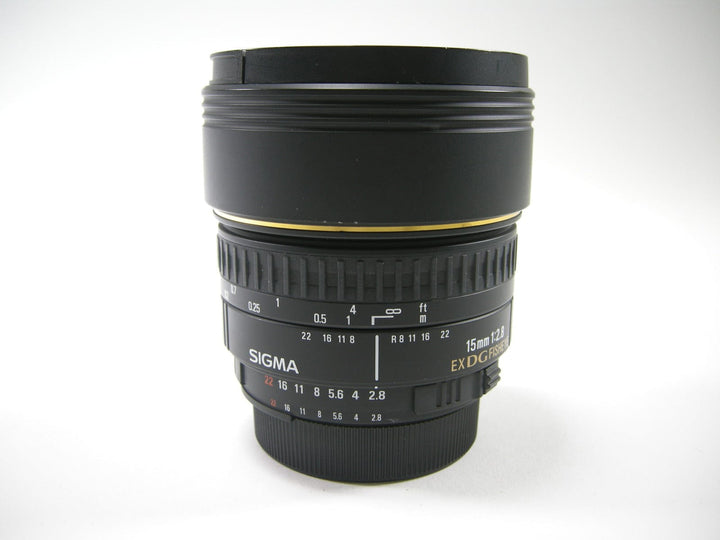 Sigma EX DG Fisheye 15mm f2.8 Nikon AiS Mt. Lenses Small Format - Nikon F Mount Lenses Manual Focus Sigma 14526840