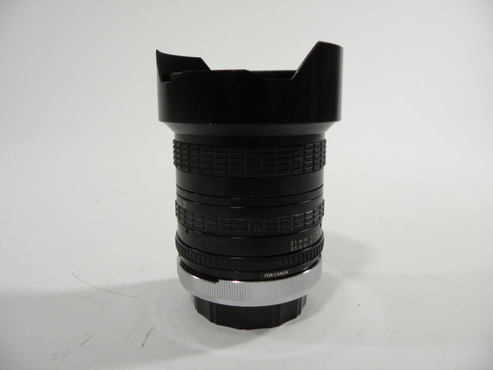 Sigma MC Zoom 21-35mm f3.-5.4 Canon FD Mount Lenses Small Format - Canon FD Mount lenses Sigma 804324