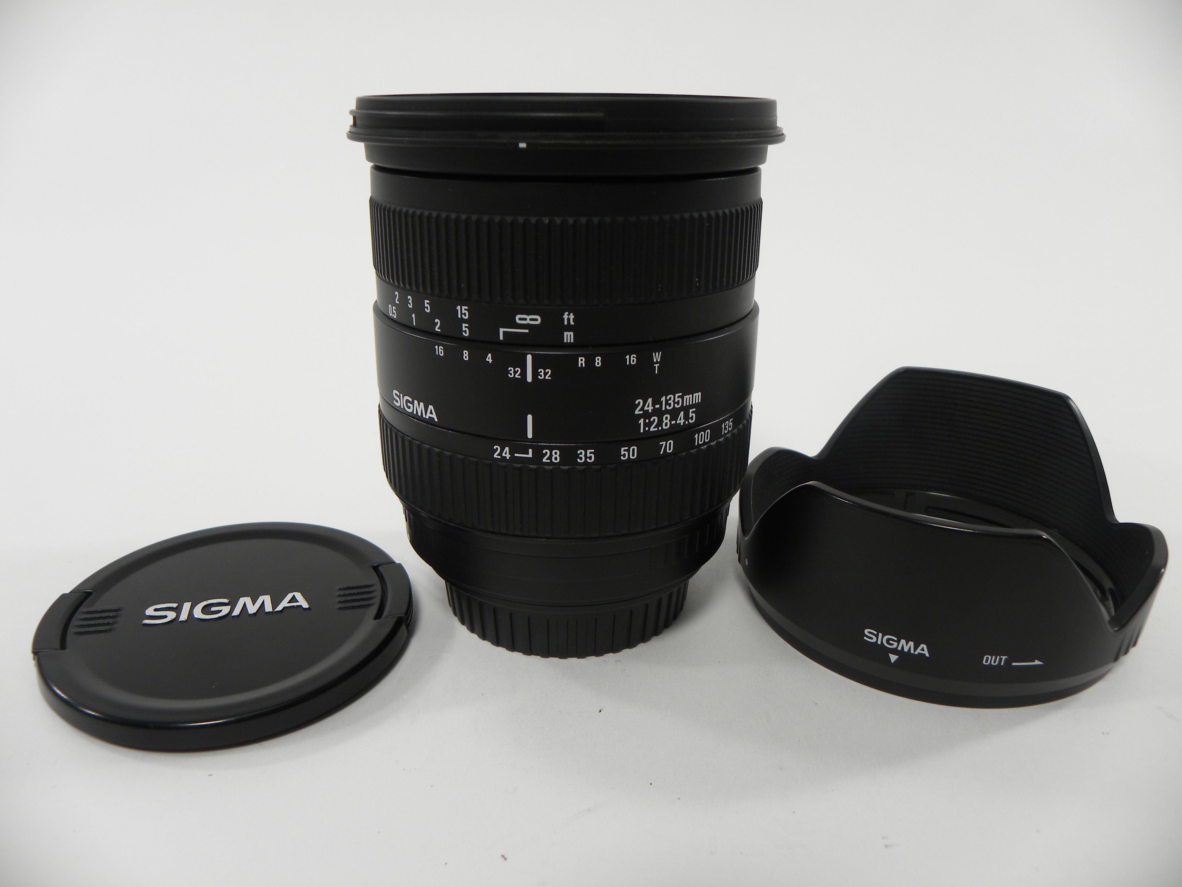 SIGMA 24-135mm 1:2.8-4.5 Canon EF用 レンズ Sigma Zoom 24-135mm f2.8-4.5 Canon EF Mount – Camera Exchange
