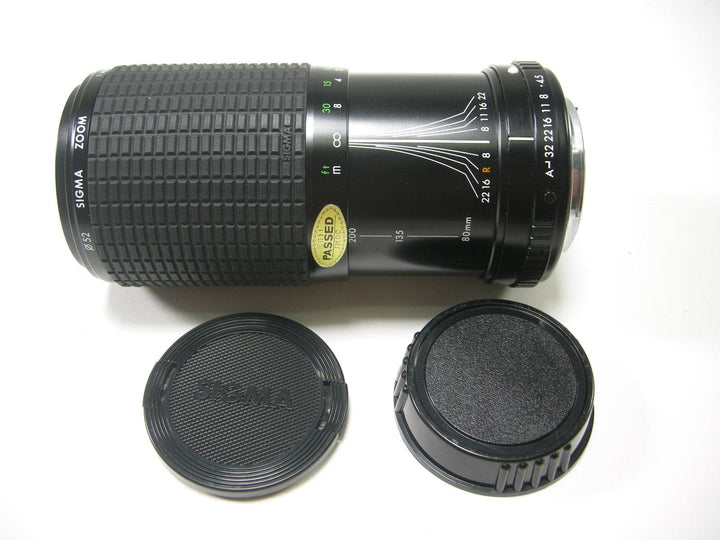 Sigma Zoom 80-200mm f4.5-5.6 Pk Mt. lens Lenses Small Format - K Mount Lenses (Ricoh, Pentax, Chinon etc.) Sigma 1056018