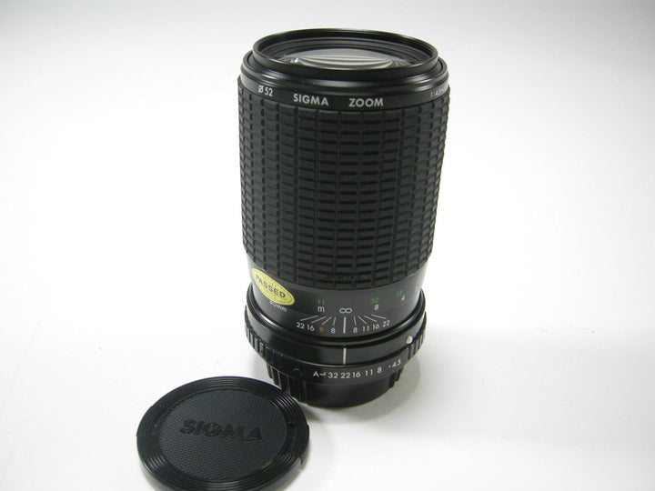 Sigma Zoom 80-200mm f4.5-5.6 Pk Mt. lens Lenses Small Format - K Mount Lenses (Ricoh, Pentax, Chinon etc.) Sigma 1056018