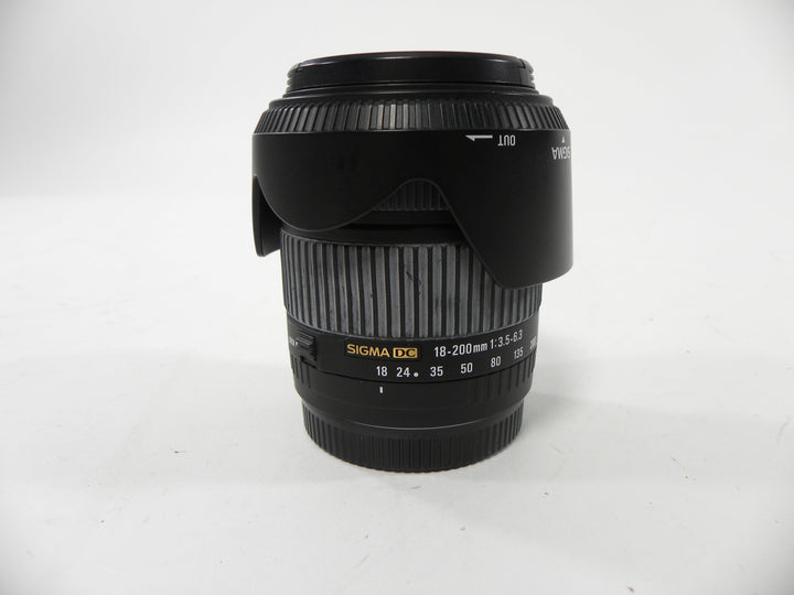 Sigma Zoom DC 18-200mm f3.5-6.3 Canon EF-S Mount – Camera Exchange