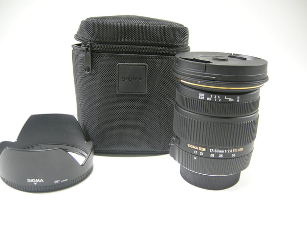 Sigma Zoom EX DC OS HSM 17-50mm f2.8 Nikon AF Lenses Small Format - Nikon AF Mount Lenses Sigma 16160665
