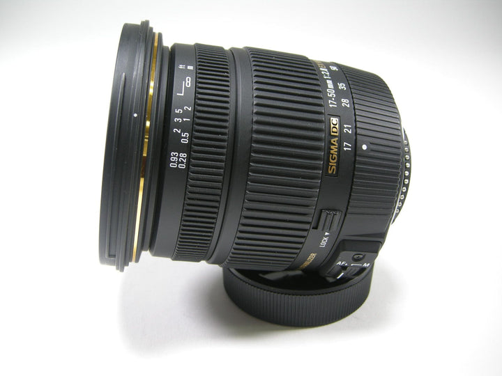Sigma Zoom EX DC OS HSM 17-50mm f2.8 Nikon AF Lenses Small Format - Nikon AF Mount Lenses Sigma 16160665