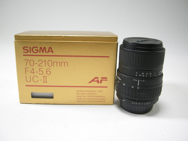 Sigma Zoom UC-II 70-210mm f4-5.6 Pentax AF Mt. Lenses Small Format - K AF Mount Lenses Sigma 2007452