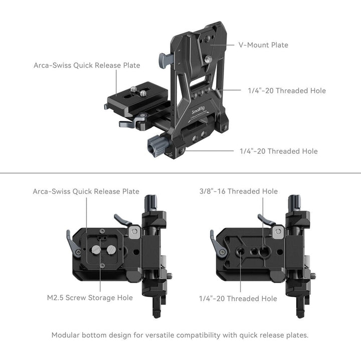 Small Rig Compact V Mount Battery Mounting System – Camera Exchange