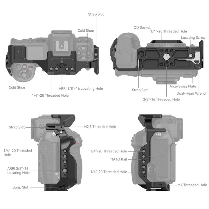 SmallRig Cage for Nikon Z 8 Z8 3940 Unclassified SmallRig PRO68960