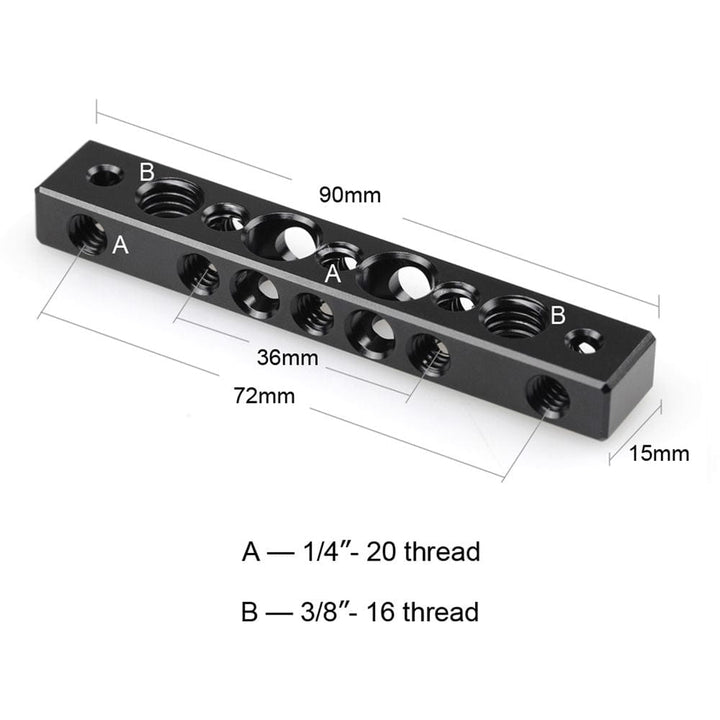 SmallRig Cheese Bar with 1/4 Inch and 3/8 Inch Screw Hole 1091 Cages and Rigs SmallRig PRO5052