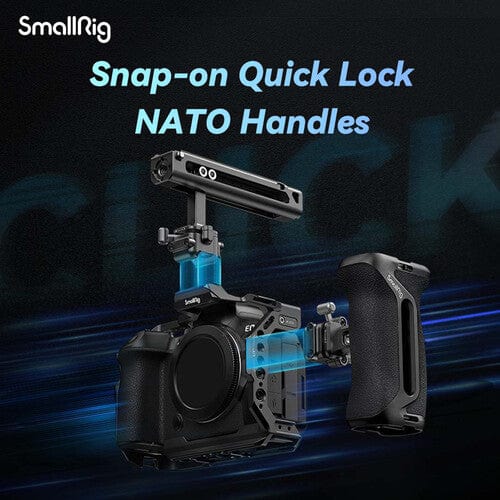 SmallRig Snap-on Quick Lock NATO Top Handle 4175 Cages and Rigs SmallRig PRO68806
