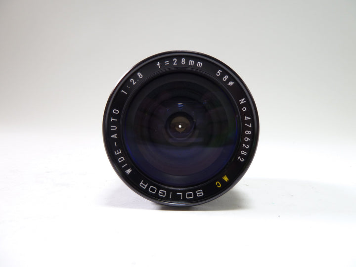 Soligor 28mm f/2.8 for Minolta MD Lenses Small Format - Minolta MD and MC Mount Lenses Soligor 4786282