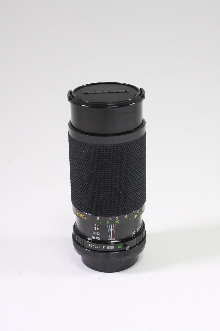 Soligor Zoom-Macro 80-200mm f/4.5 MC for Canon FD Mount Lenses Small Format - Canon FD Mount lenses Soligor 38011457