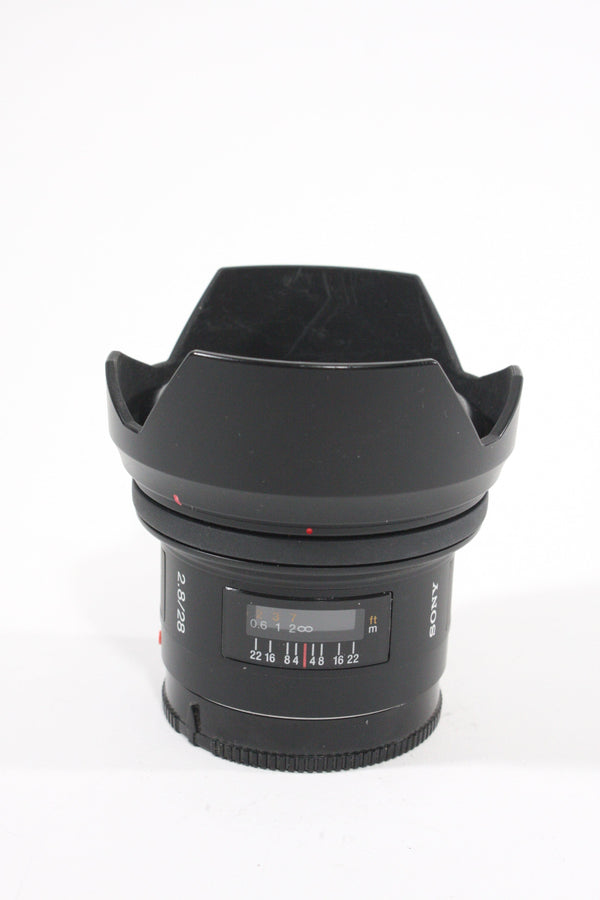 Sony 20mm F2.8 - A Mount Lens Lenses Small Format - SonyMinolta A Mount Lenses Sony 0288351A