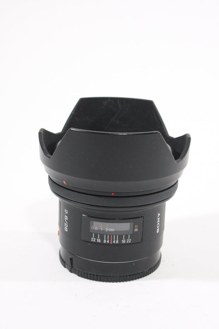 Sony 20mm F2.8 - A Mount Lens Lenses Small Format - SonyMinolta A Mount Lenses Sony 0288351A