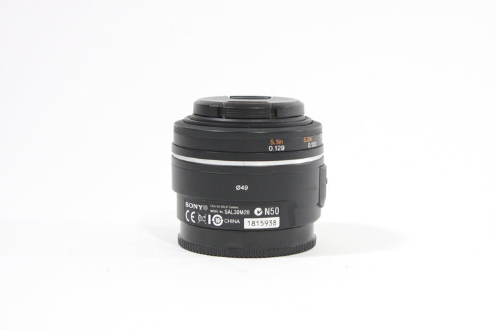 Sony 30mm f/2.8 DT Macro SAM for A Mount (APS-C) Lenses Small Format - SonyMinolta A Mount Lenses Sony 1815938