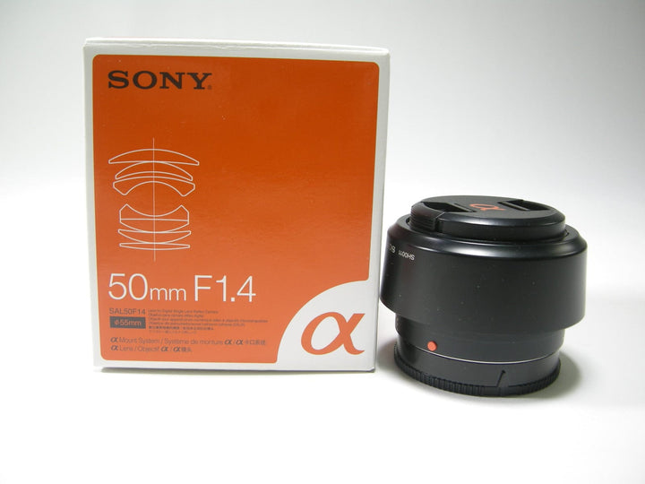 Sony 50mm f1.4 A Mt. lens Lenses Small Format - Sony E and FE Mount Lenses Sony 0400918