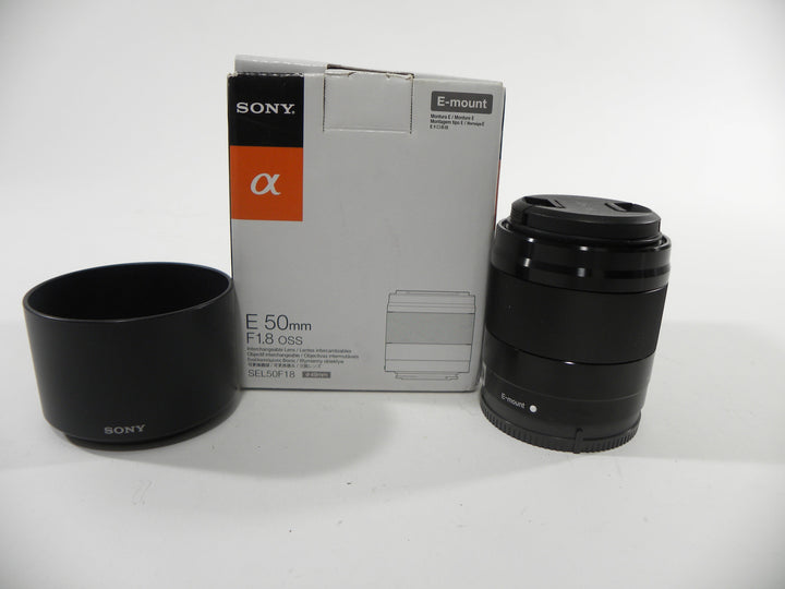 Sony 50mm f1.8 OSS E Mount Lenses Small Format - Sony E and FE Mount Lenses Sony 2859236