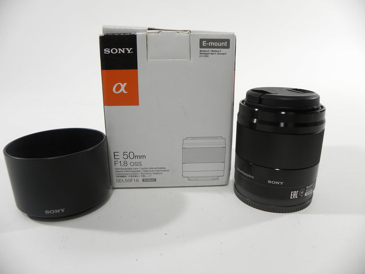 Sony 50mm f1.8 OSS E Mount Lenses Small Format - Sony E and FE Mount Lenses Sony 2859236