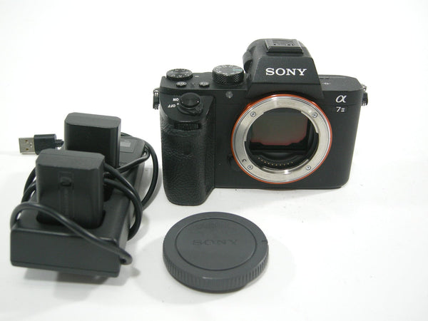 Sony a 7II 24.3mp Digital Mirrorless Camera Shutter Ct. 9,064 Digital Cameras - Digital Mirrorless Cameras Sony 45320591