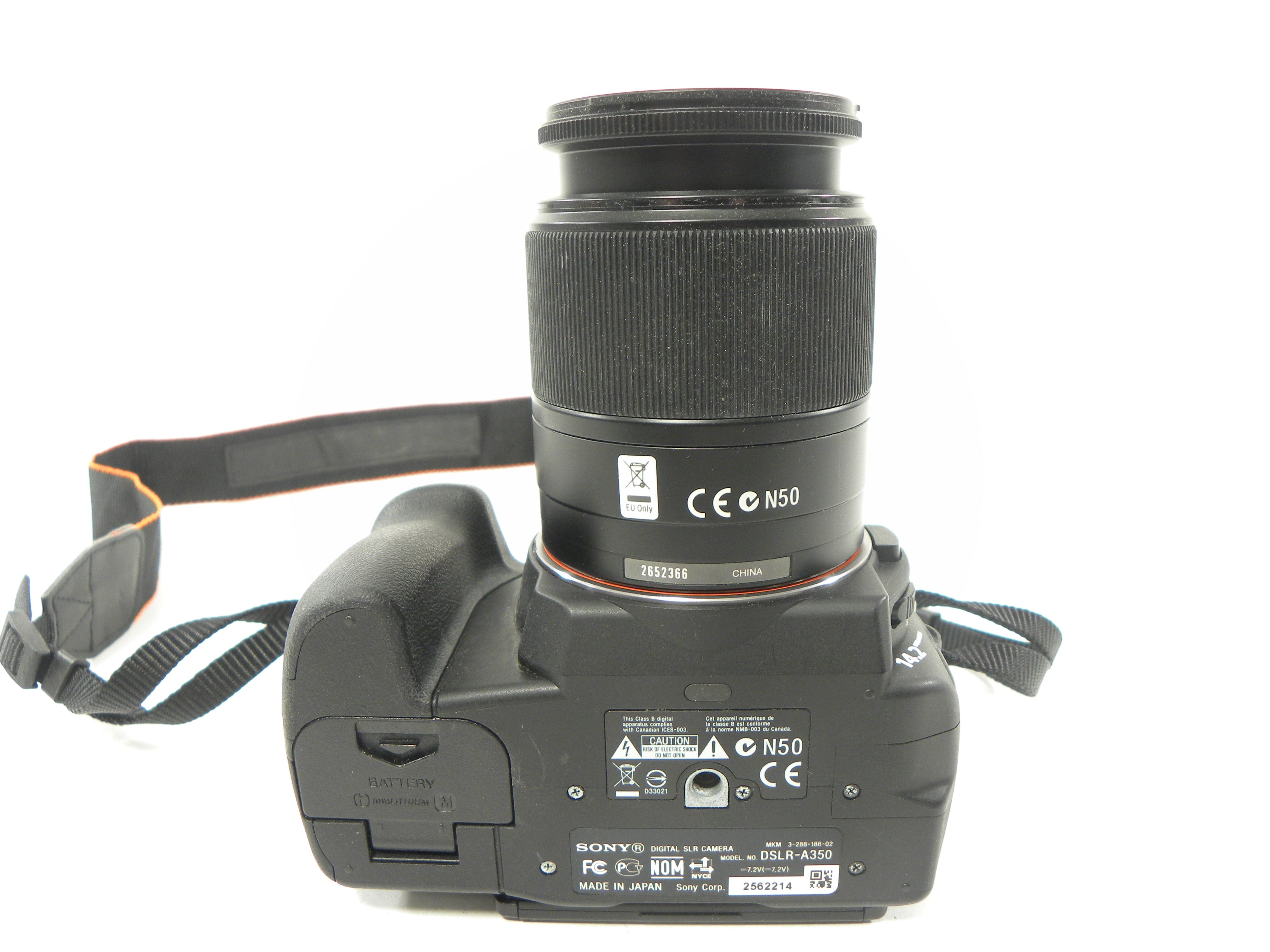 ソニー SONY デジタル一眼レフ α350 レンズキット DT 18-70mm F3.5-5.6 