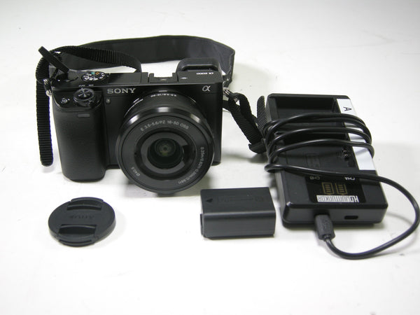 Sony a6000 24.3mp Digital Mirrorless camera w/16-50mm OSS Digital Cameras - Digital Mirrorless Cameras Sony 6874724